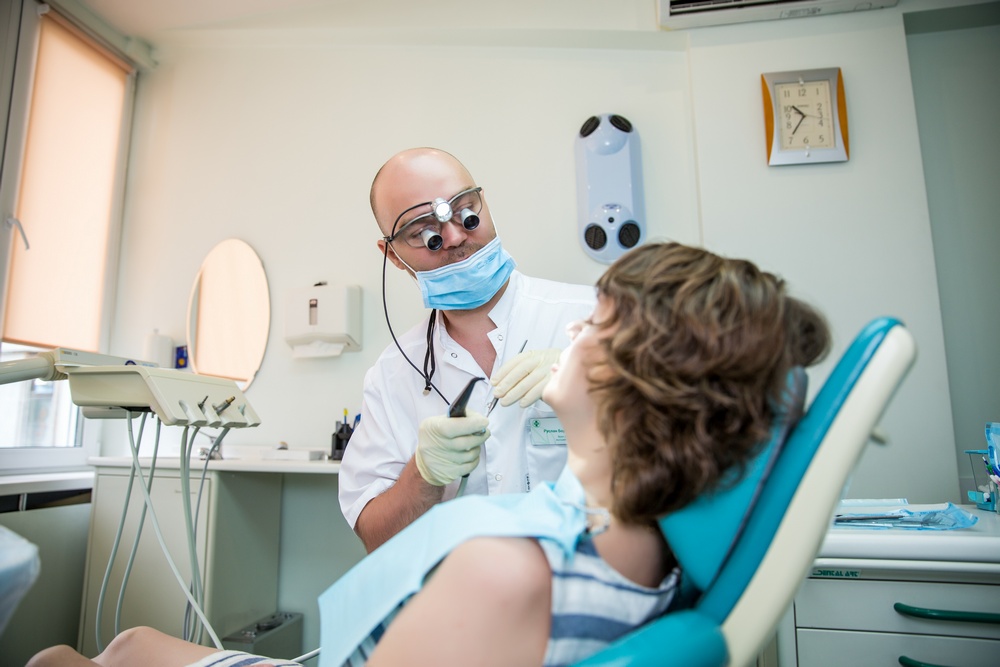 Прием стоматолога в Клинике Санитас
